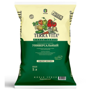 Грунт – » Живая – Земля – Универсальная » – 5л – 5штуп – Фарт