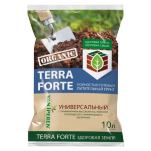 Грунт – ” Здоровая – Земля– Универсальная – (Terra Forte) » – 10л – 5 штуп – Фарт