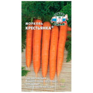 Сем – Морковь – » Крестьянка » – ц\п СеДек – 2г – ср\Спелая